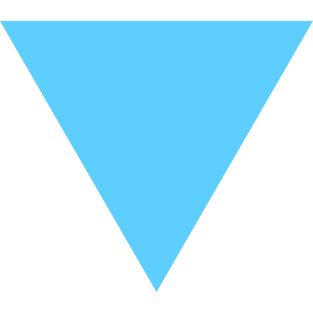 Blue Solid Triangle